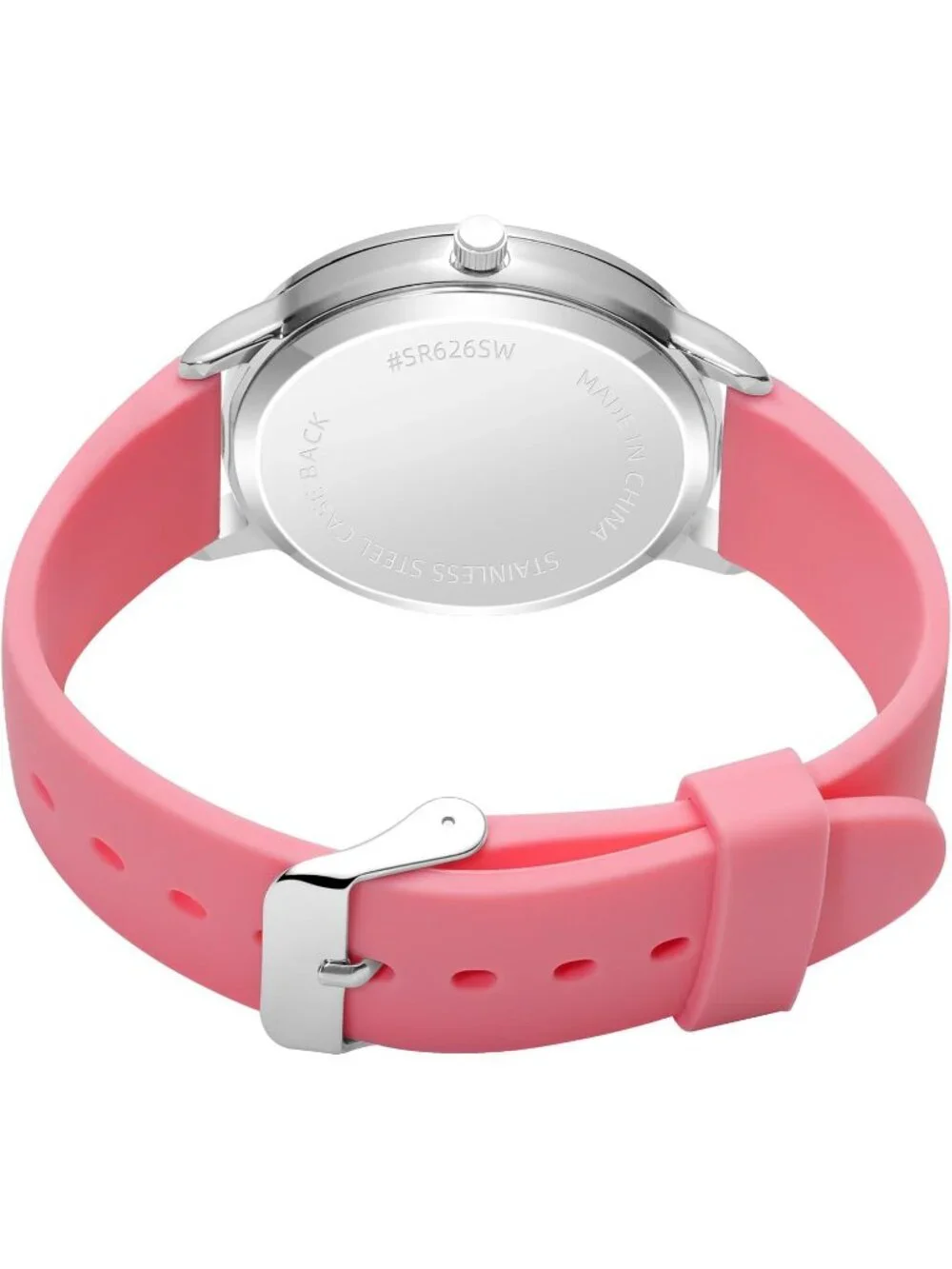 Unisex Pink Waterproof Analog Luminouse Easy Read Dial Quartz Dress Wrist Watch